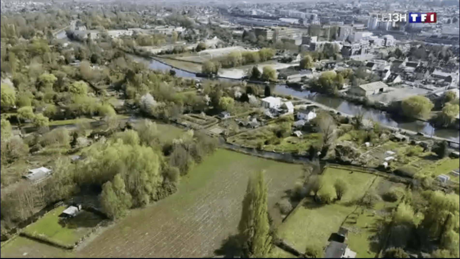 TF1 aux Hortillonnages d'Amiens - vidéo