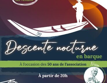 Descente nocturne en barque