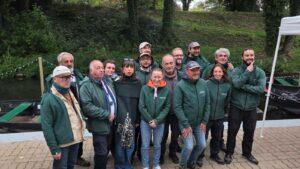 équipe des hortillonnages nos bateliers